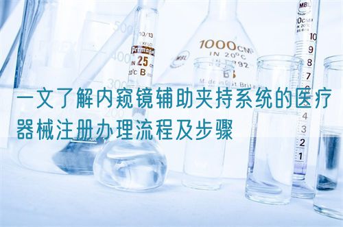 一文了解內窺鏡輔助夾持系統(tǒng)的醫(yī)療器械注冊辦理流程及步驟(圖1)